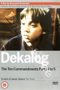 Dekalog: The Ten Commandments (Parts 1 to 5) (DVD)